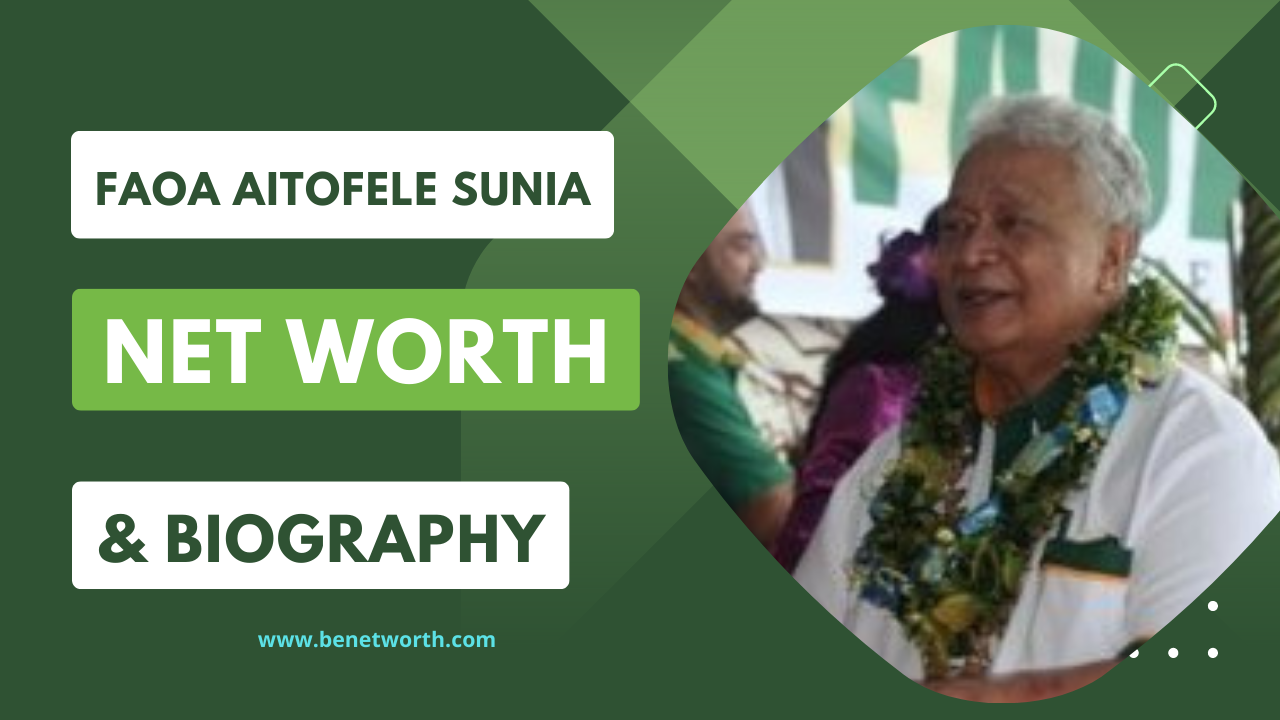 Faoa Aitofele Sunia Net Worth 2023 | Career, Education, Age,
